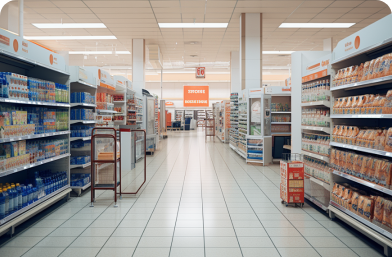 区域连锁商超・混合云