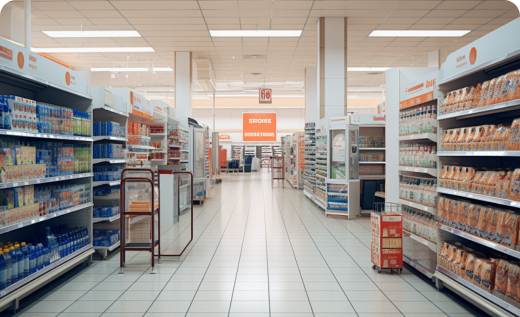 区域连锁商超・混合云